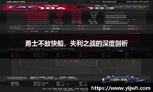 勇士不敌快船，失利之战的深度剖析